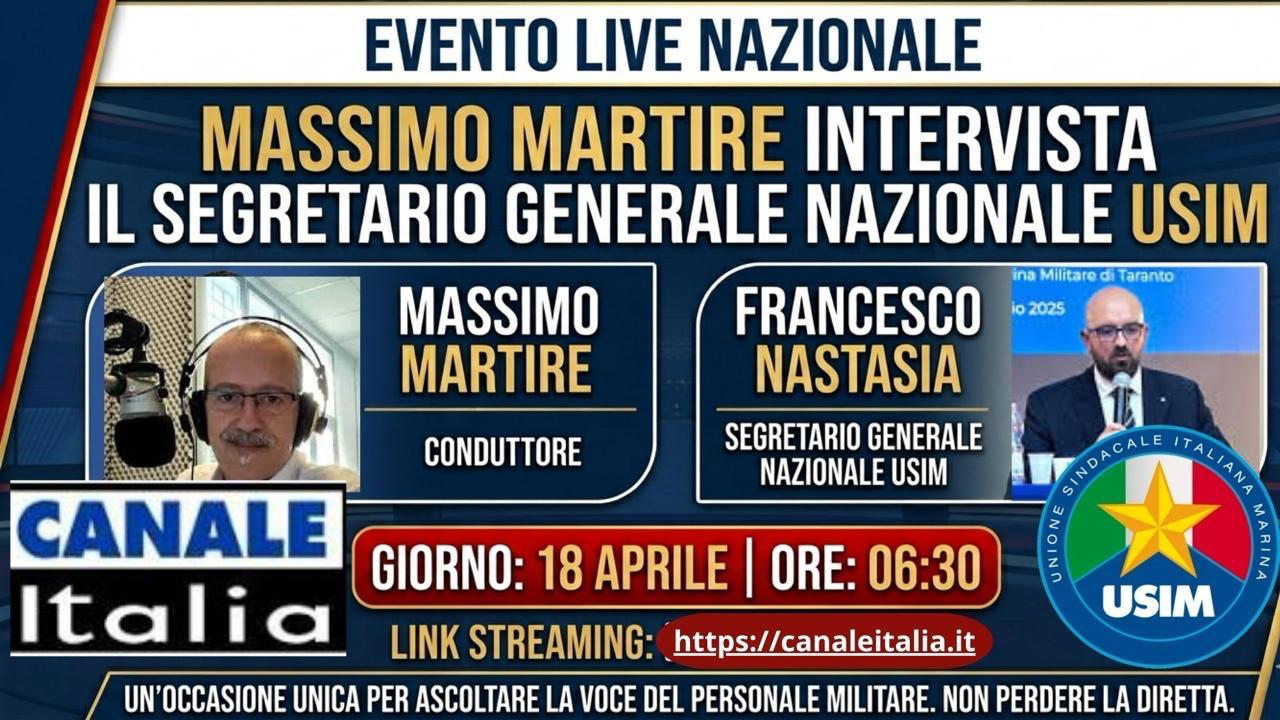 Intevista al Segretario Generale USIM