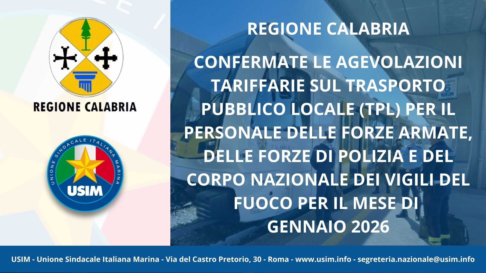 Trasporto pubblico locale Regione Calabria