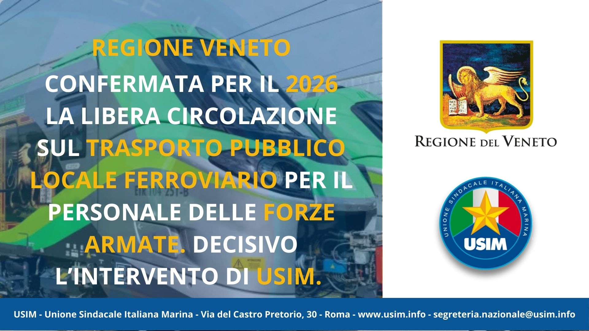 Trasporto pubblico Regione Veneto