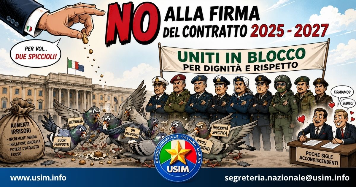 USIM: NO al rinnovo del contratto!