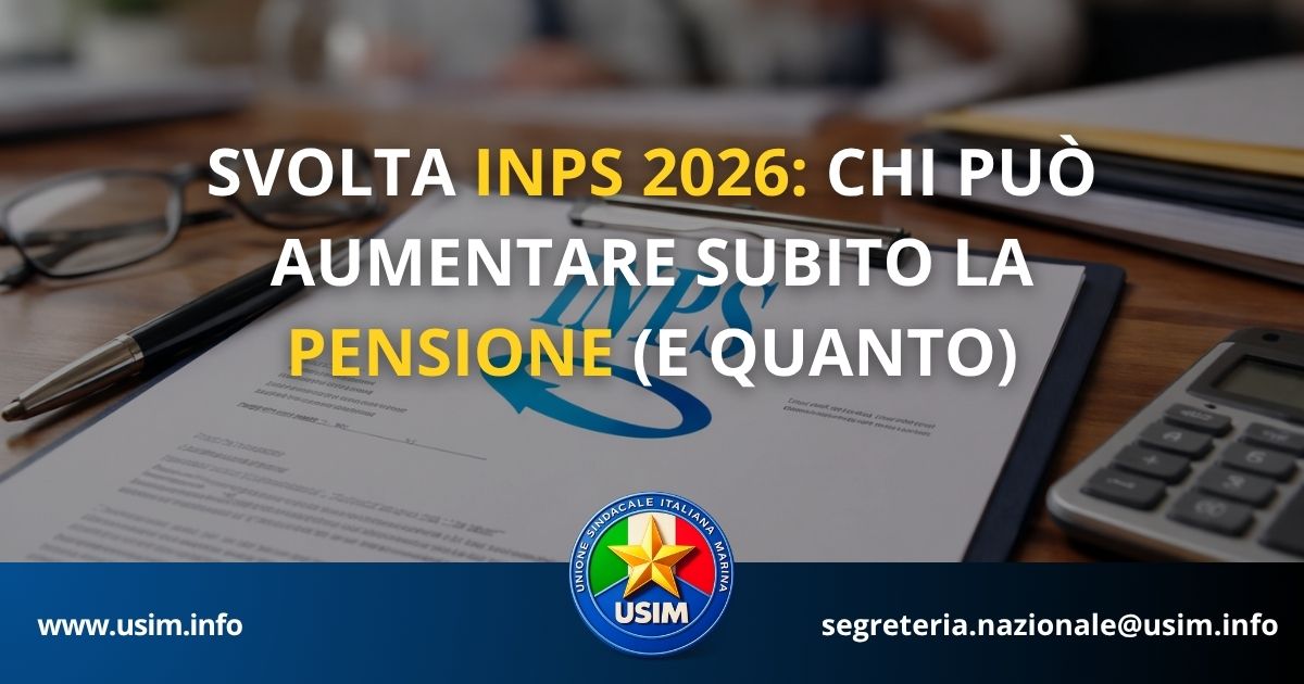 Svolta INPS 2026
