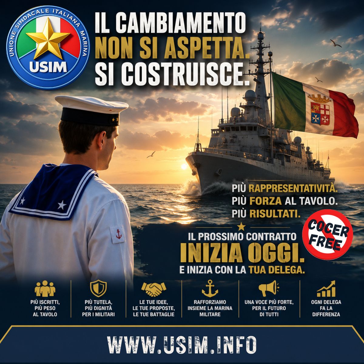 Il cambiamento non si aspetta. Si costruisce.