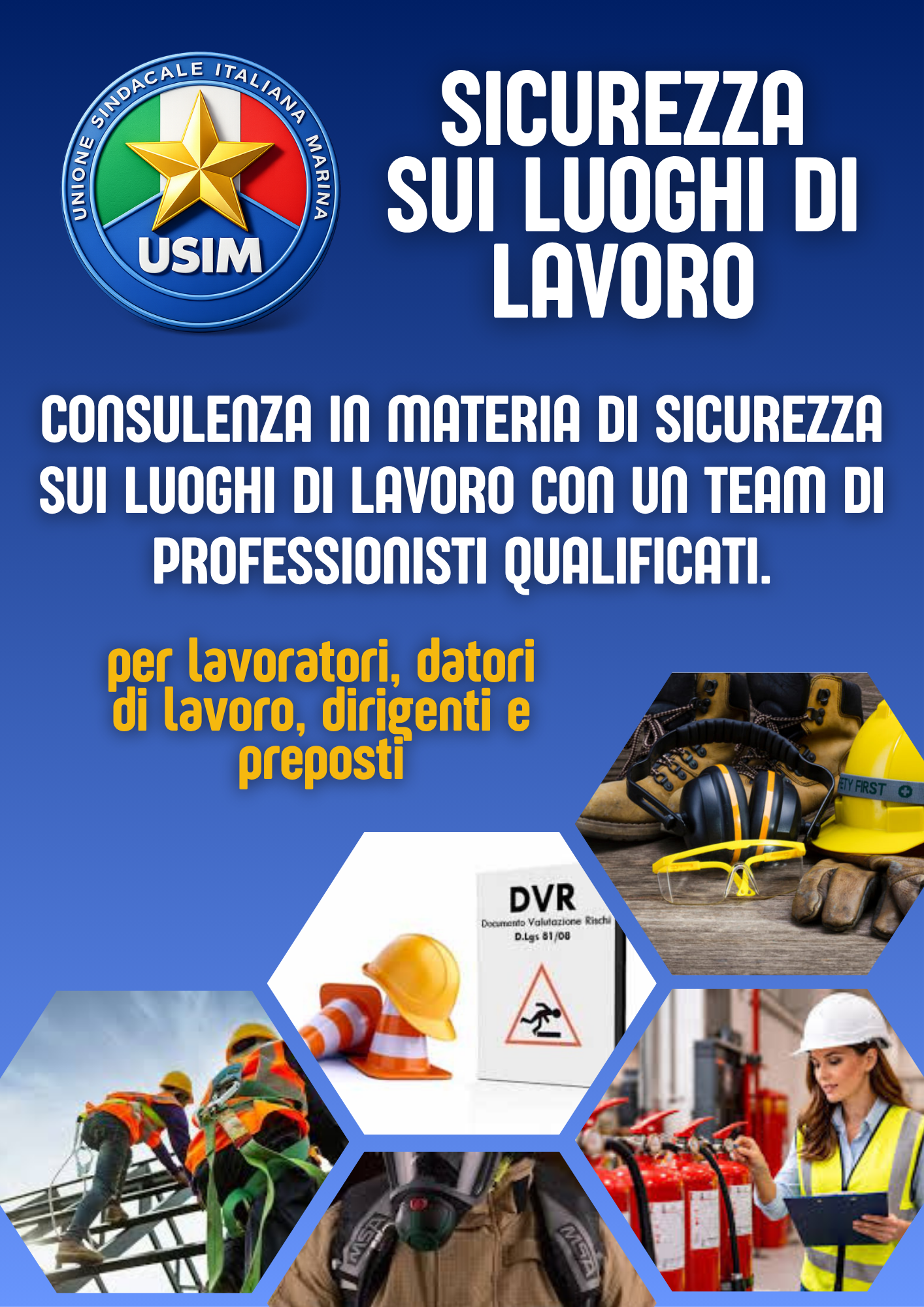 Sicurezza sui luoghi di lavoro